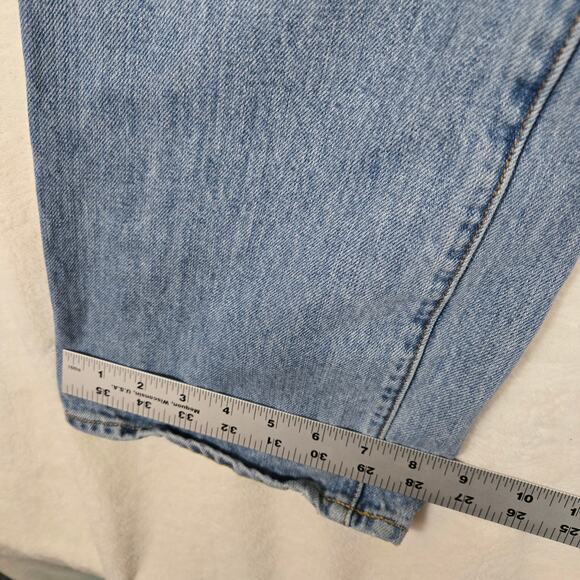 Gap 1969 Straight Leg Jeans Mens 33x30 Medium Wash Blue Jeans Denim 0827 - Picture 6 of 10